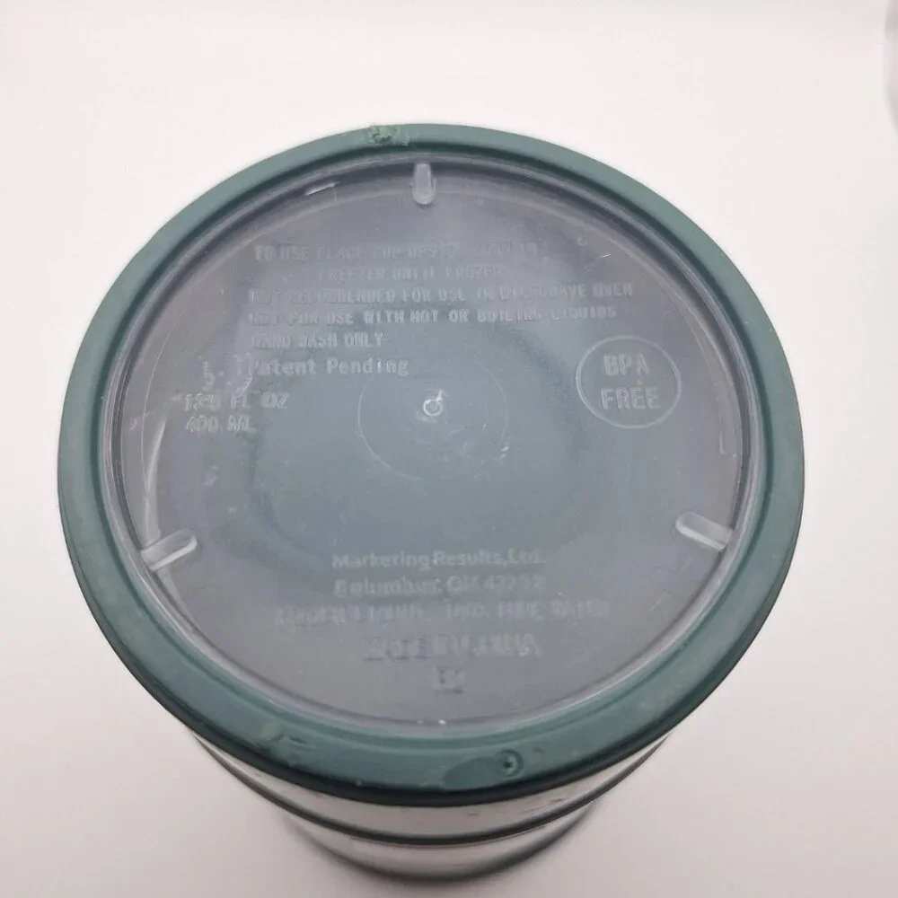 Green Bay Packers Football Cup Freeze Drink‎ Plastic Wisconsin Cheeseheads NFL